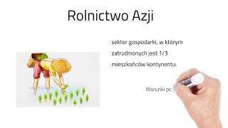 Rolnictwo Azji [upl. by Poyssick]