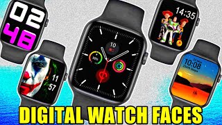 HOW TO ADD DIGITAL WATCH FACES IN W26 SMART WATCH [upl. by Jamnis]