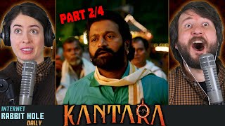 KANTARA Movie Scenes REACTION amp REVIEW  INTRO amp THE BEGINNING  COMEDY SCENE  SCARY FOREST SCENE [upl. by Noet]