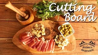 How to Make a 10 Minute Cutting Board  A Perfect Gift  Ep 017 [upl. by Novelia]