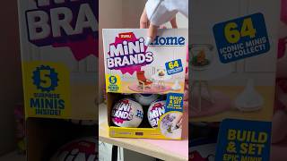 ASMR Unboxing Mini Brands Home 🏠 FULL VIDEO UP NOW minibrands asmr unboxing shorts [upl. by Audi]