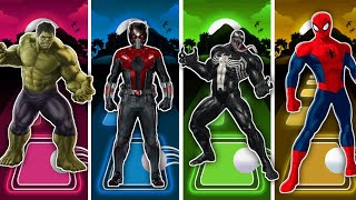 Marvel Venom Cartoon 🆚 Ironman 🆚 Spiderman🆚 Hulk🆚 Miles Morales💥💫 Who Is Stronger 💪⁉️ [upl. by Hgielhsa16]