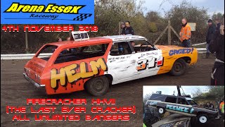 Arena Essex  Firecracker XXVII The Last Cracker  4TH November 2018 [upl. by Ferretti758]