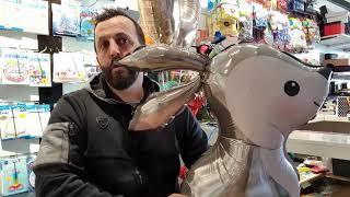 COMMENT GONFLER UN BALLON ALUMINIUMfiestaballoons tutorial tuto balloondecor balloons mylar [upl. by Anippesuig55]