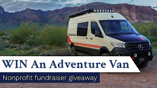 Donate to WIN a Beast MODE by Storyteller Overland  Full Adventure Van Tour  Nonprofit Fundraiser [upl. by Shoshana]