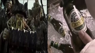 Cerveza Cristal Pirates of the Caribbean Dead Mans Chest [upl. by Avonasac520]