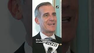 “IndiaUS great friends…” says Envoy Eric Garcetti  EricGarcetti IndiaUS US [upl. by Faro]