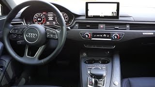 Audi A4 wtechnology package 2017 Interior Review and Tour [upl. by Fisoi]