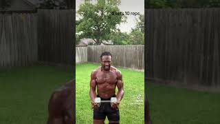 Upper body work 3 sets 10 reps Likeampsubscribe fyp onlineworkoutclass upperbody [upl. by Nolyarb694]