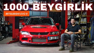 1000 HP Mitsubishi Lancer Evolution 9 Merak Edilenler  Uğur Egzoz Bursa [upl. by Yattirb]