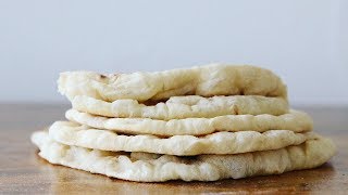 HOMEMADE FLATBREAD RECIPE  low waste series [upl. by Olocin]