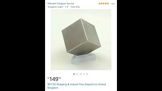 Tungsten cube review [upl. by Nadya]