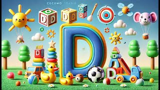 The Letter D Song  Colors Song [upl. by Nrubloc]