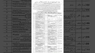 Lahore Board 9th amp 10th class date sheet 2024  Date sheet 9th and 10th class  Bise lahore exams [upl. by Assenna661]