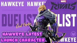 Hawkeye Revealed by Marvel Rivals as Latest Launch DPS Character  Marvel Rivals [upl. by Lorilee712]