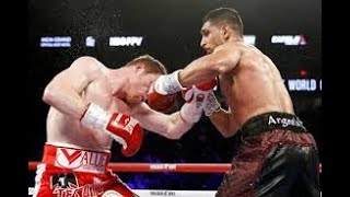 FULL FIGHT  Canelo Alvarez vs Amir Khan [upl. by Enileuqkcaj]