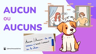 AUCUN ou AUCUNS [upl. by Nayek]