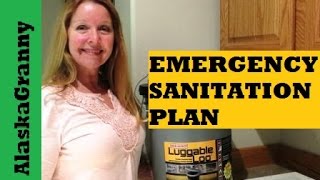 Luggable Loo Emergency Toilet And Supplies SHTF Prepping Prepper Must Haves Sanitation Hygiene [upl. by Coffin]