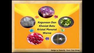 Kegunaan Dan Khasiat Batu Kristal Menurut Warna [upl. by Adriene]