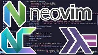 NvChad  Neovim  Haskell  Archlinux [upl. by Adnarrim]