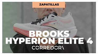 BROOKS HYPERION ELITE 4  CORREDOR [upl. by Notac]