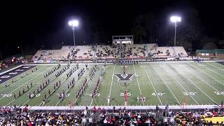 Valdosta State University Blazin Brigade Marching Band Pregame 11919 [upl. by Anirtik]