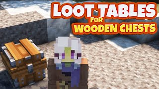 Loot tables for Wooden Chests in Vault Hunters 118 [upl. by Sup]