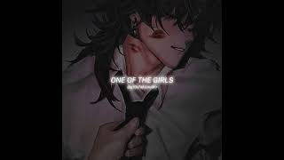 One of the Girls  Edit Audio by gldsfakeaudios  Slowed  Reverbed [upl. by Coonan]