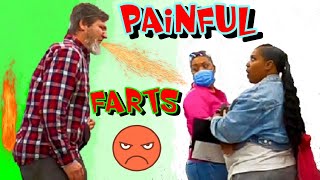 FARTING with PAINFUL Grunting amp Straining 😖💩 Funny Fart Prank 🤣 [upl. by Anitram]