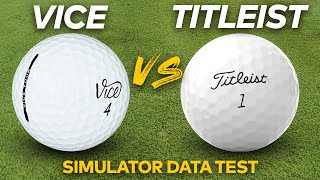 Vice Golf Ball Review vs Titleist PGA Comparison GRUDGE MATCH [upl. by August]