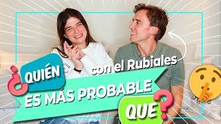 ¿QUIEN ES MÁS PROBABLE QUE… Un juego que no recomiendo hacer con tu pareja Puede acabar mal😫 [upl. by Ydniw407]