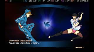 6 Minutes of Divekick Gameplay on Steam Deck No Commentary [upl. by Budding]