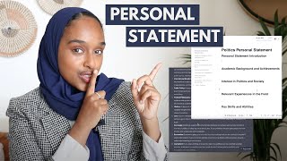 How To Write A Personal Statement Using ChatGPT and AI Tools [upl. by Sussi]