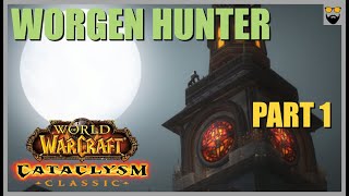 Lets Play World of Warcraft CATACLYSM CLASSIC Worgen Starting Zone  Part 1 StoryLore Gameplay [upl. by Akinahc]