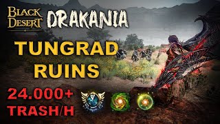 🐲 BDO  New Tungrad Ruins with Drakania Awakening  Combo amp Addons  24000 Lv2 Only  3 Birds [upl. by Jeanette]