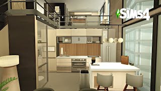 701 Zenview Apartment 🏢 City Living  Stop Motion Build  The Sims 4  No CC [upl. by Epps]