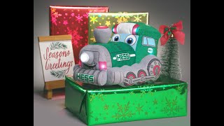 My Plush Hess Truck 2022 ChooChoo Train [upl. by Einapets360]