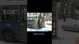 BKV Ikarus busz balesetek budapest bkv busz ikarus [upl. by Yrod416]