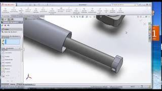 Modelado y simulación de cilindro neumático [upl. by Eleni]