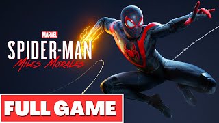 SPIDERMAN MILES MORALES Gameplay Walkthrough FULL GAME  No Commentary [upl. by Poole563]