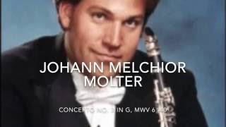 Andrew Lamy Molter Clarinet Concerto No 3 Live with Terra Lyrica [upl. by Anij569]