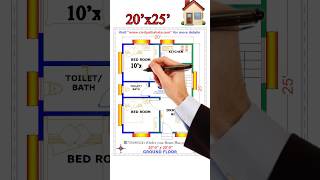 Detail Floor Planning with Measurements 🏡 shorts home house shortvideo [upl. by Icyak664]