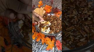 Viral Pecan Pie Dip pecanpie falldesserts easydessert foryou [upl. by Marin]