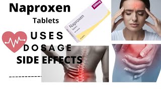 Naproxen 500 mg tablet uses in urdu Dosage benefits and side effects  pain killer medicines [upl. by Dorrej]