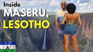 The Country No One Knows Exists  AMERICAN visits Maseru LESOTHO [upl. by Hanas]