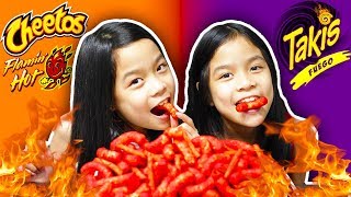 Viral TikTok Jalapeños Blue Takis Flaming Hot Cheetos Cream Cheese with Tajin Gone Wrong MUKBANG [upl. by Verlee]