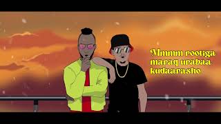 Sharma Boy ft Qare The Mask  Kuxumee Saaxib Official Animation Video [upl. by Demetre]