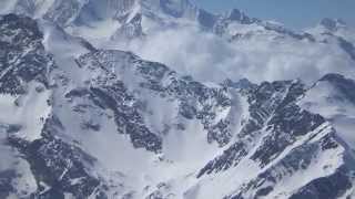 BREITHORN 3438  per il Versante SW da Egga Scialpinismo Skitouren Skialp Simplonpass [upl. by Saihttam993]