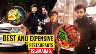 Trying Best and Expensive Restaurants Of Islamabad  Benaam Vlogs [upl. by Jolynn]