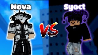 NovaExility vs Syoct  Blox Fruits PVP [upl. by Charters]